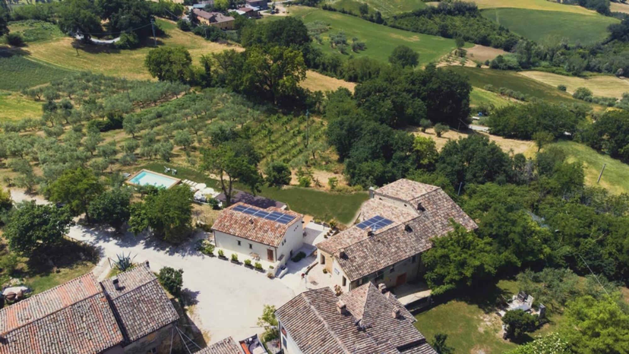 Borgo Calbianco - Private House With Pool & Airco Villa Cerreto Castello Exterior photo